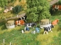 Preview: Busch 1388 Futterraufen mit  Rundbal - Bild 1