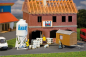 Preview: Faller 180601 Gipssilo und Bauwagen - Bild