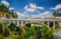 Preview: Faller 222573 Moderne Bogenbrücke - Bild