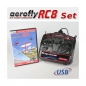 Preview: Ikarus 3091010 SET: aeroflyRC8 auf DVD für Win8/10mit USB-Fligh - Bild