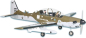 Preview: Minicars SEA124 SEAGULL Super Tucano 17cc ARF 1650mm ARF - Bild