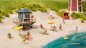 Preview: Noch 14265 H0 Rettungsschwimmer-Turm - Bild 2