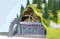 Preview: Noch 58030 H0 Tunnel-Innenwand,gerade - Bild 1