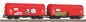 Preview: Piko 58257 2er Set Schiebeplanenwagen Sh - Bild 1