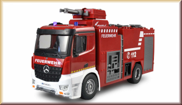 Amewi 22503 Mercedes-Benz Feuerwehr Löschfahrzeug 1:18 RTR - Bild