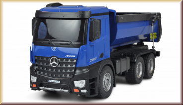 Amewi 22537 Mercedes-Benz Arocs Lizenz LKW Kipper RTR blau - Bild