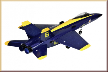 Amewi 24075 F18 Jet Blue Angel 656mm PNP 64mm EDF  (Größe: - Bild 1