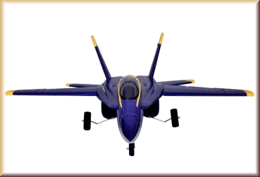 Amewi 24075 F18 Jet Blue Angel 656mm PNP 64mm EDF  (Größe: - Bild 2