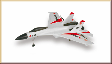 Amewi 24089 SU-27 Flugzeug mit Gyro 3-Kanal 335mm RTF - Bild