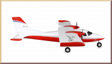 Amewi 24132 AMXPlanes P68 Hochdecker 850mm PNP rot - Bild 2
