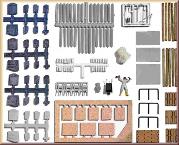 Busch 1091 Steinmetz Ausgestaltung H0 - Bild