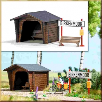 Busch 1463 Haltepunkt Birkenmoor - Bild