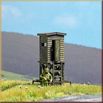 Busch 1565 Fahrbarer Hochsitz H0 - Bild 1
