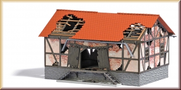 Busch 1664 Verfallener Güterschuppen - Bild