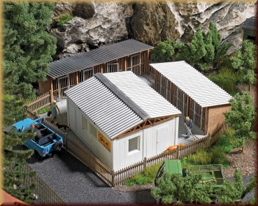 Busch 1671 Tierheim H0 - Bild 1