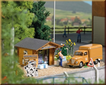 Busch 1982 Milchtankstelle H0 - Bild 1