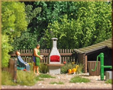 Busch 5403 Grillkamin mit Glut - Bild 1