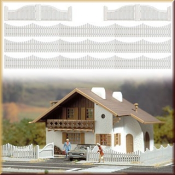 Busch 6009 Gartenzaun mit Toren - Bild