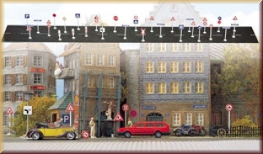Busch 6028 Verkehrszeichen & Straßenname - Bild