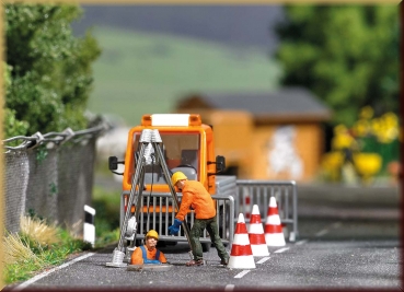 Busch 7907 Action Set: Kanalarbeiter - Bild 1