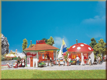 Faller 120135 Kiosk und Pilzkiosk - Bild