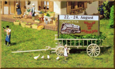 Faller 130527 Wagen mit Werbetafel - Bild