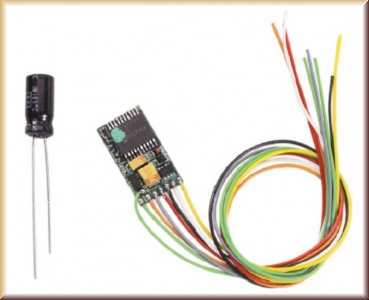 Fleischmann 696849 TWIN-Decod. o. Stecker 6 Litzen - Bild