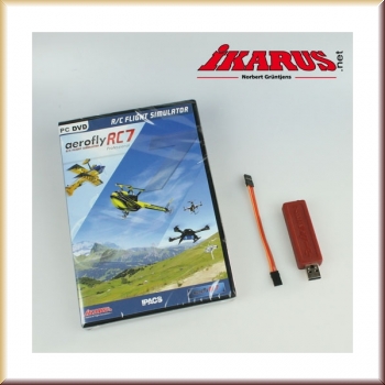 Ikarus 3071039 aerofly RC7 Professional auf DVD für Win8/10mit - Bild
