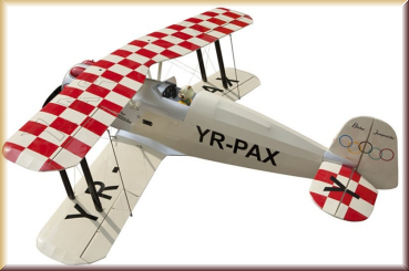 Minicars SEA212 Bücker Bü-133 Jungmeister 1650mm 20-22cc ARF - Bild 1
