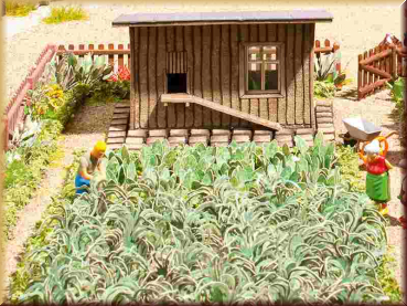 Noch 14107 H0 L-C Gemüsegarten-Set - Bild