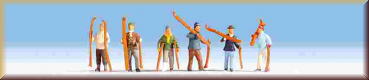 Noch 15829 H0 Skifahrer - Bild