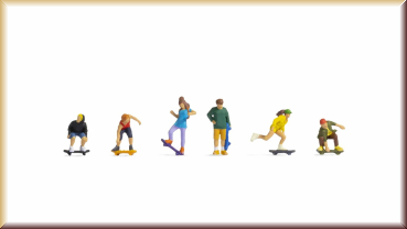 Noch 15889 H0 Skateboarder - Bild