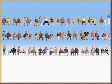 Noch 47402 TT Mega-Spar-Set Sitzende - Bild
