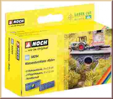 Noch 58294 H0 Wasserdurchlass  Rohr - Bild 1