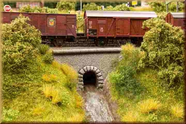 Noch 58296 H0 Wasserdurchlass  Tunnel - Bild