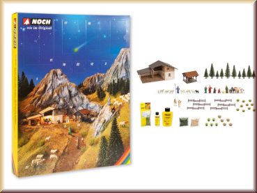 Noch 65591 H0 Bastel-Adventskalender - Bild