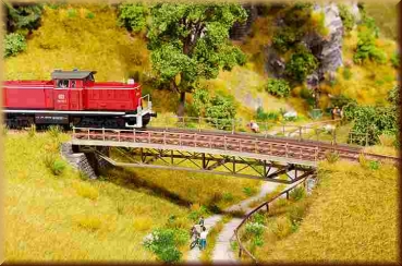 Noch 67024 H0 L-C Brückenfahrbahn,gerade - Bild