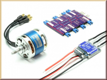 Pichler-extron C3166 Brushless Motor BOOST 10  /  KV=1400 / Combo - Bild