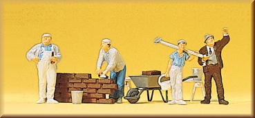 Preiser 10251 Maurer. Zubehör - Bild