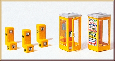 Preiser 17213 Briefkästen, Telefonzellen. B - Bild
