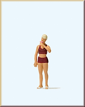 Preiser 28163 Frau mit Eis - Bild