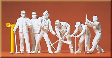 Preiser 45182 Gleisbauarbeiter. 6 Figuren - Bild