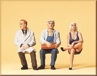 Preiser 63050 Sitzende Personen - Bild