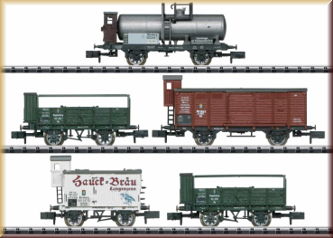 Trix 15715 Wagen-Set Gütertransport K.Ba - Bild