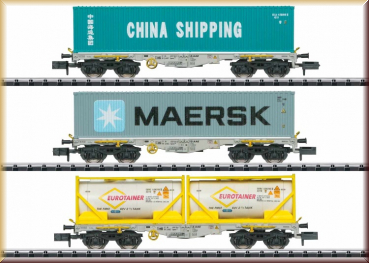 Trix 18703 Güterwagen-Set Containertrans - Bild