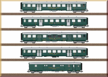 Trix 23134 Leichtstahlwagen-Set SBB - Bild