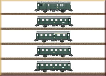Trix 23225 Reisezugwagen-Set DB - Bild