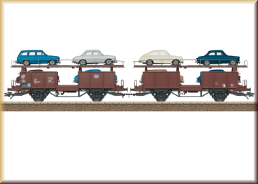 Trix 24332 Autotransportw.-Paar DB - Bild