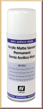 vallejo 28531 Lackspray, matt, 400 ml - Bild