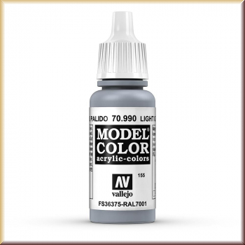 vallejo 70990 Hellgrau, Matt, 17 ml - Bild